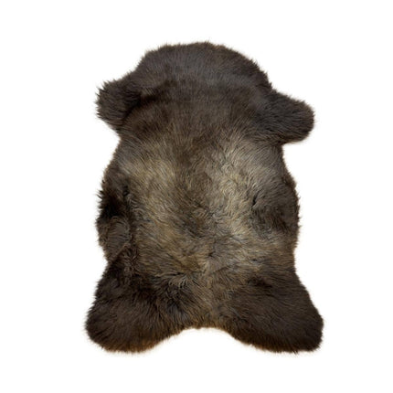 Witte, grijsblauwe schapenvacht van de Blauwe Texelaar - Online webshop - Exclusieve schapenvacht kopen