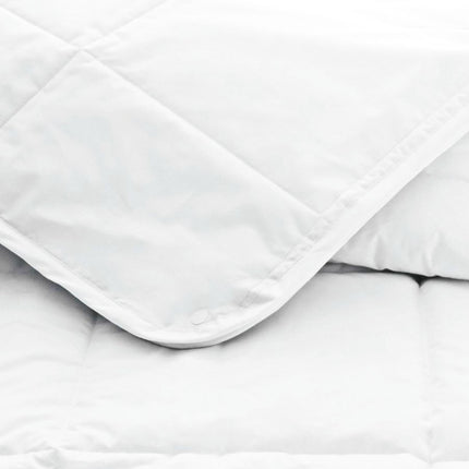 schapenwollen dekbed van Texel - koppelbaar met drukknopen