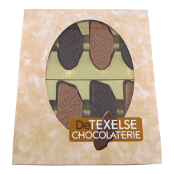 Texelse chocolade eilandjes in luxe geschenkdoos – groot formaat