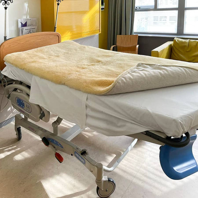 Medische onderdeken van schapenvacht - anti-doorliggen