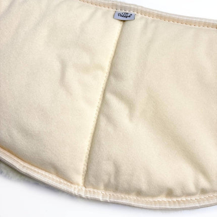 Medische rugwarmer van schapenwol / schapenvacht