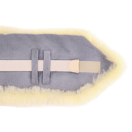 Texelse Rugwarmer van medicinaal gelooid schapenvacht
