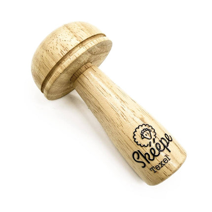 gaas spoel, houten stopper paddestoel