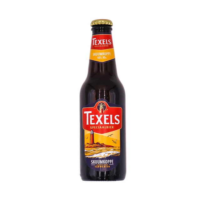 Skuumkoppe van de brouwerij Texelse Bierbrouwerij. Het bier van Texel