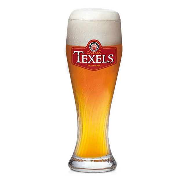 Texel Bierglas. Hoog glas voor echt Texels bier.