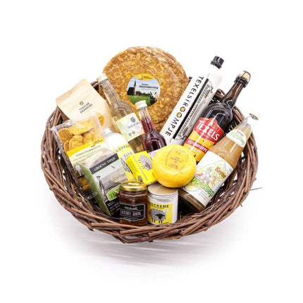 Texel cadeaumand met streekproducten, leuk cadeau - Luxe