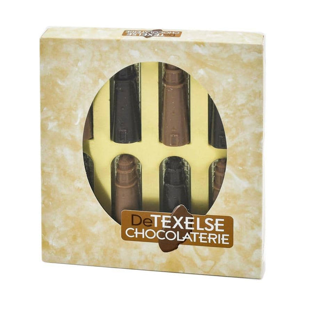 Texelse chocolaatjes assortiment – melk en puur – 16 stuks