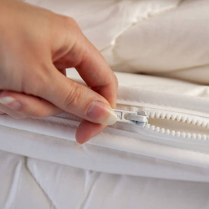 4-seizoeen dekbed Texels schapenwol