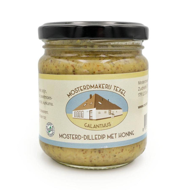 Texelse mosterddip met dille en honing - Texelse Producten