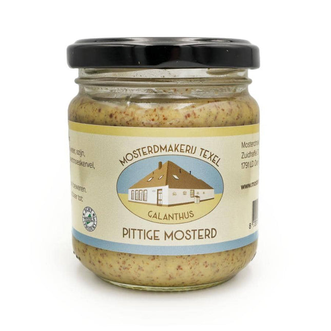 Pittige mosterd van Texel - Mosterdmakerij Texel - Texelse Producten