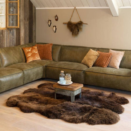 Schapenvacht - Bruin - Texel Skeepe