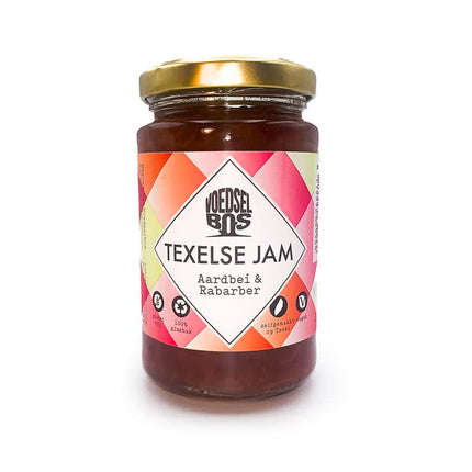 Aardbeien rabarberjam van Texel