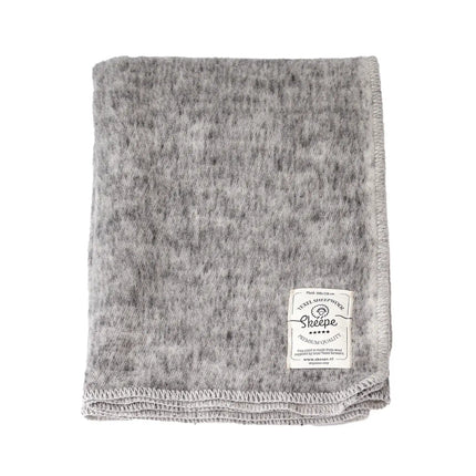 wollen plaid texel grijs