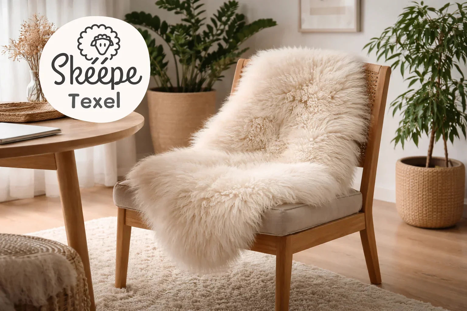 Schapenvacht op de stoel: welke maat kies je nou?