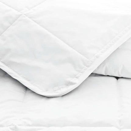 Texels schapenwollen winter dekbed met drukknopen