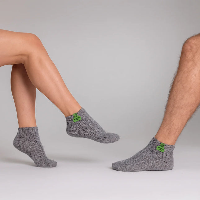 wollen enkelsokken dames heren