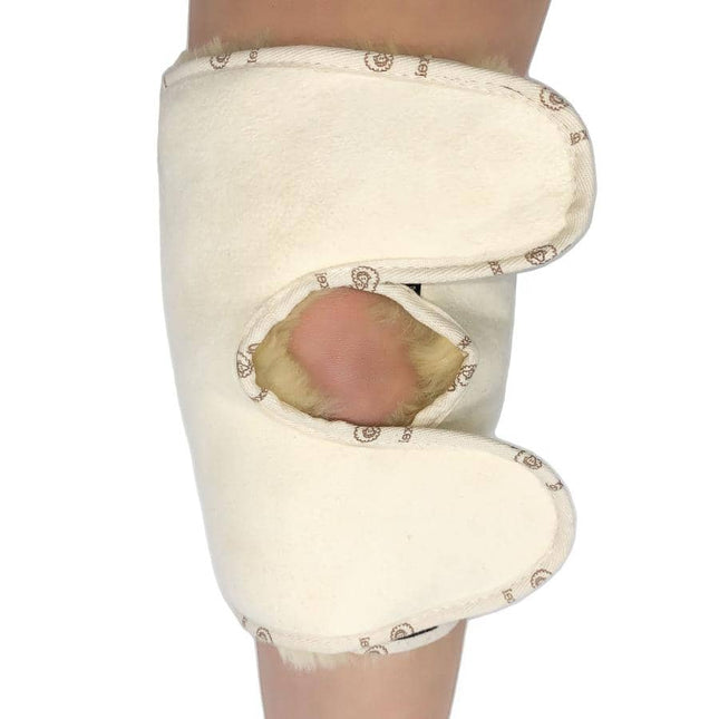 schapenwollen kniebrace - pijn verlichting, verwarmd de knie, gewrichtspijn