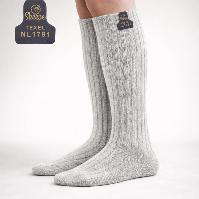 Lange wollen sokken voor heren