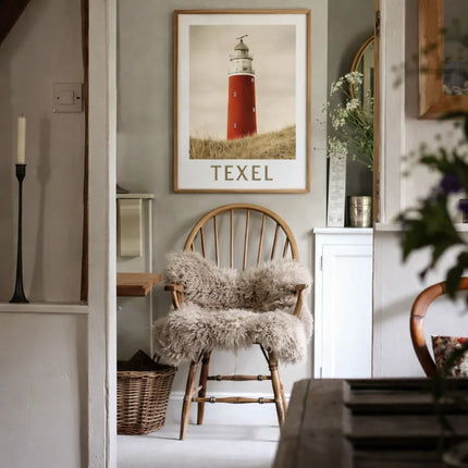 schapenvacht licht taupe Texelse Producten