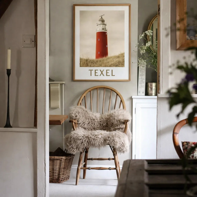 schapenvacht licht taupe Texelse Producten