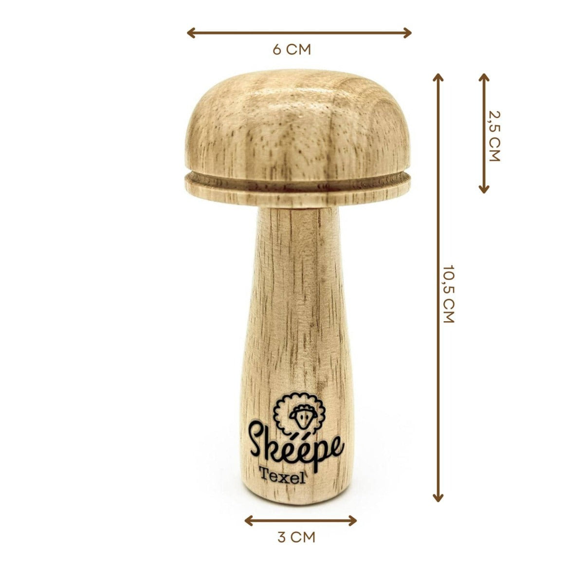 Boucheuse à Champignons En Plastique Hemline - Pour Repriser Les Chaussettes