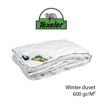Texeler multikeus schapenwollen dekbed