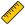 ruler vestor icon in yellow color