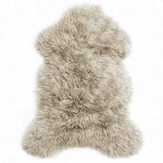 schapenvacht licht taupe