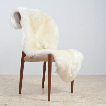 Texelse schapenvacht - wit / naturel - XL