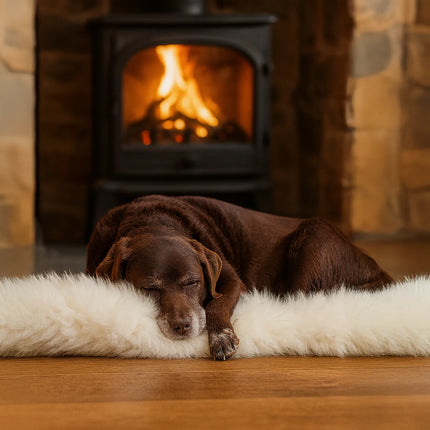 schapenvacht voor hond of kat