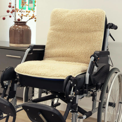 stoelkussen van schapenwol