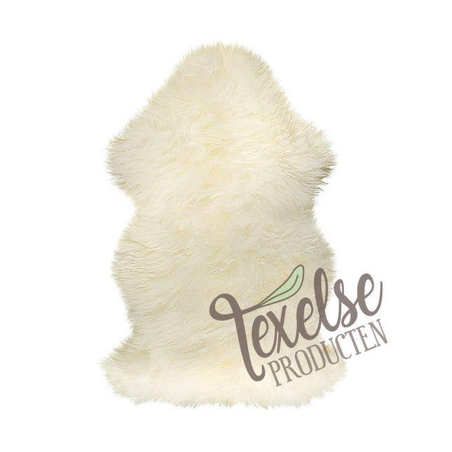 Texels schapenvacht - Wit / naturel