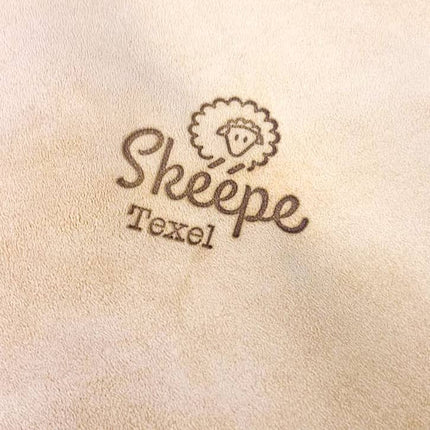 Texelse schapenvacht - wit / naturel - Super Size