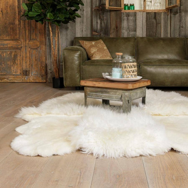 XL witte schapenvacht
