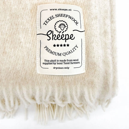 licht beige deken texel