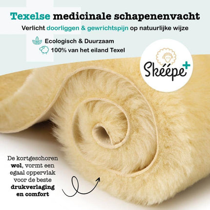 Medicinale schapenvacht Texel extra stevig