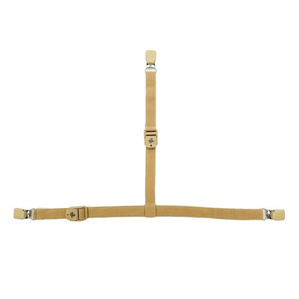 schapenvacht aan stoel vastzetten met dit elastiek van Skeepe - Beige