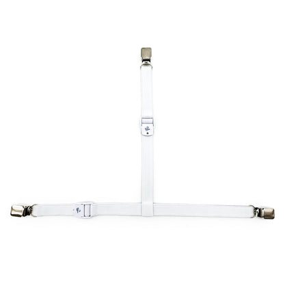 sheepskin strap for chair - white