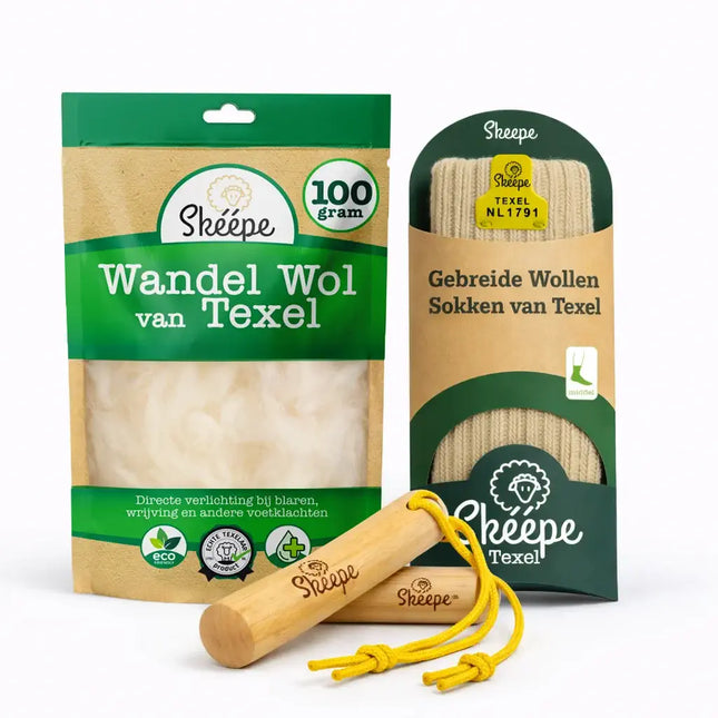 wandelaars pakket wandelwol