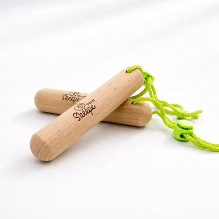 wandelen Texel houtjes handen