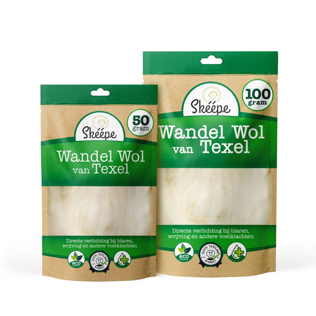Wandelwol 50 g en 100 g