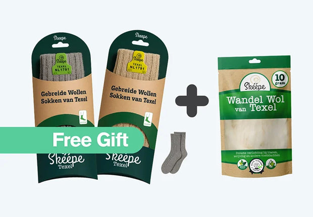 Free bag of hiking wool